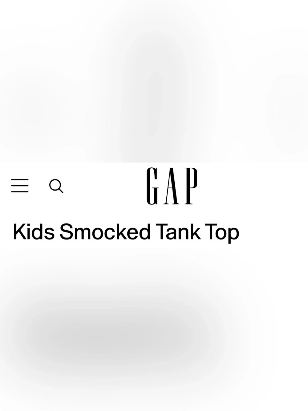 GAP KIDS Red Smocked Ruffle-Strap Camisole